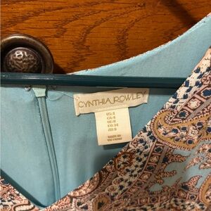 Cynthia Rowley Paisley Print Dress